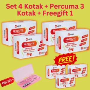 Set 4 Kotak + Percuma 3 Kotak + 1 Freegift